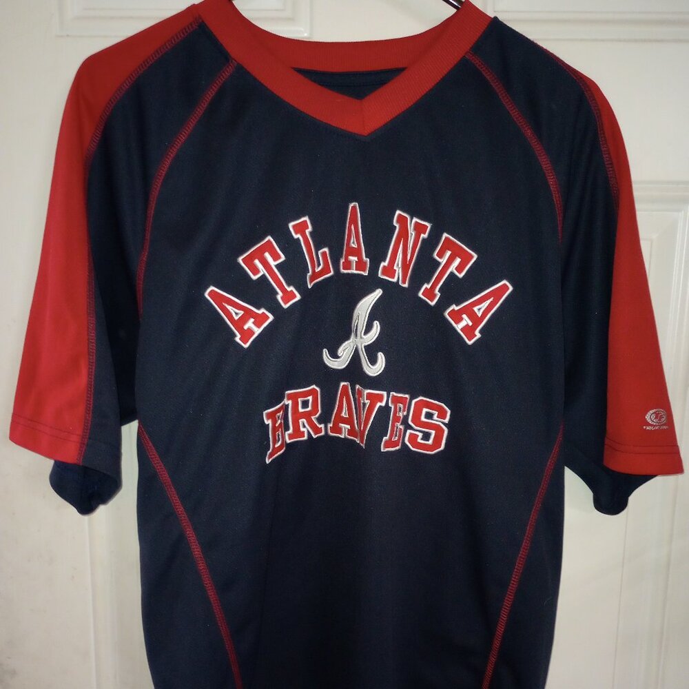 True Fans Atlanta Braves Short Sleeve Jersey Size XL